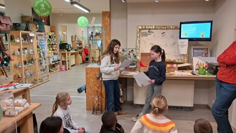 Uitstap Oxfam-winkel