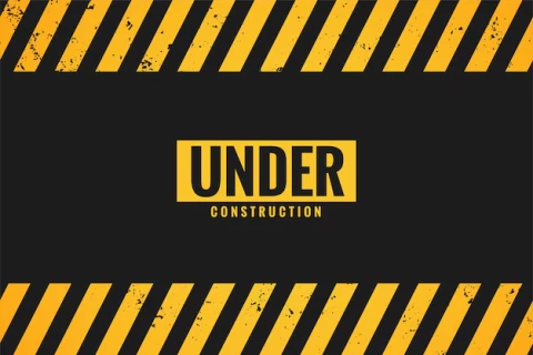 Website 'under construction'